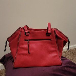 INC Red Handbag